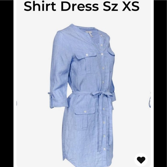 Joie Dresses & Skirts - 💙JOIE 💯 % linen shirt dress